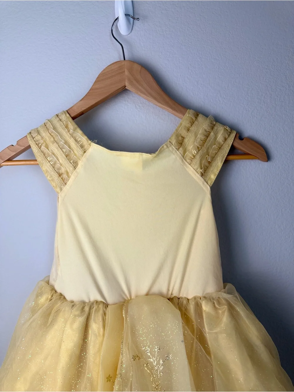 Yellow Princess Belle Tulle Costume Dress for Kids